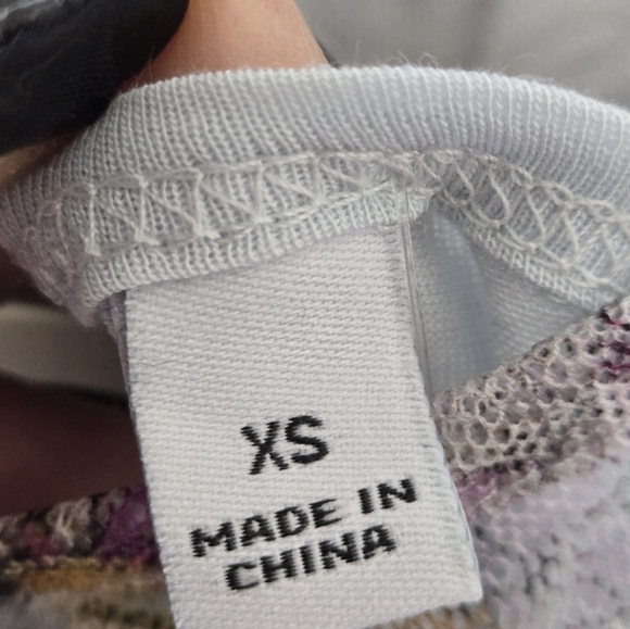 NWT Johnny Wash Flora Dancer Mesh Floral Embroidered Sheer Top Size XS - Picture 12 of 15